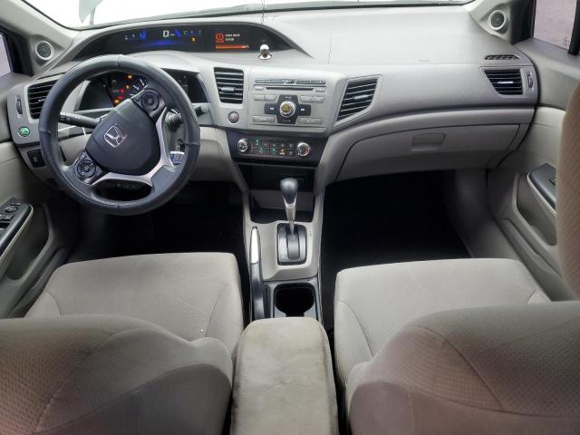 19XFB2F84CE101535 - 2012 HONDA CIVIC EX BLACK photo 8