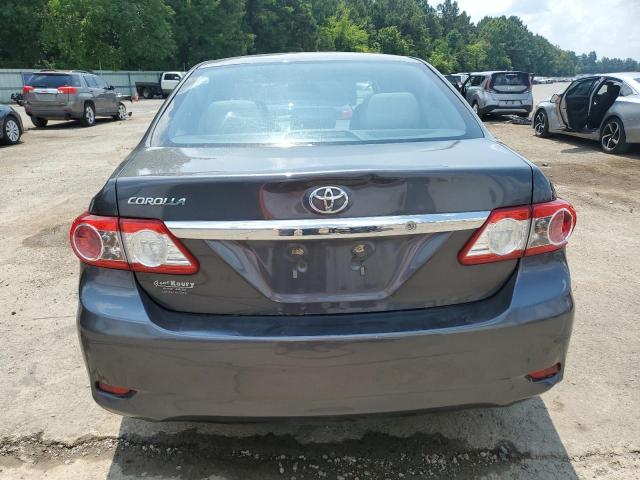 5YFBU4EE1DP202690 - 2013 TOYOTA COROLLA BASE Grau Foto 6