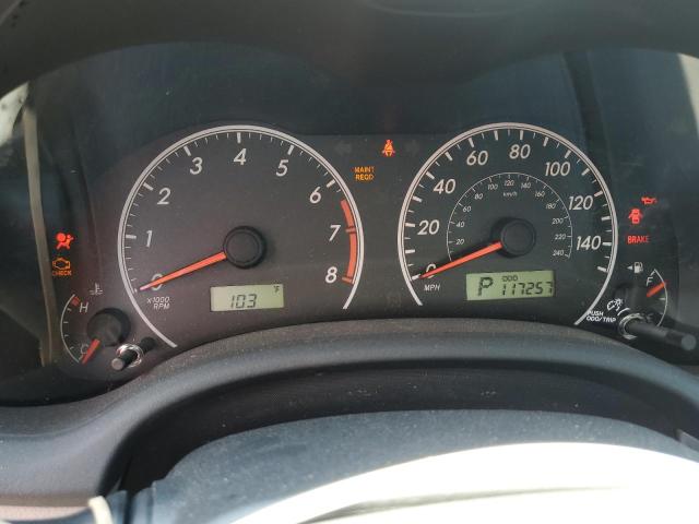 5YFBU4EE1DP202690 - 2013 TOYOTA COROLLA BASE Grau Foto 9