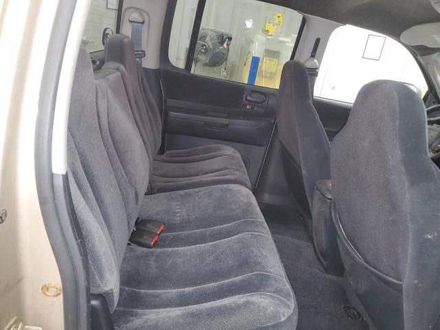 1B7HL48N22S553709 - 2002 DODGE DAKOTA QUAD SLT BEIGE photo 10