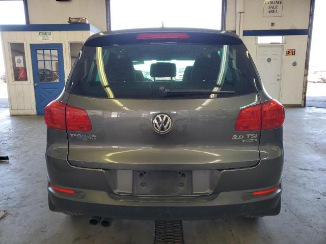 WVGBV3AX5DW592078 - 2013 VOLKSWAGEN TIGUAN S GRAY photo 6