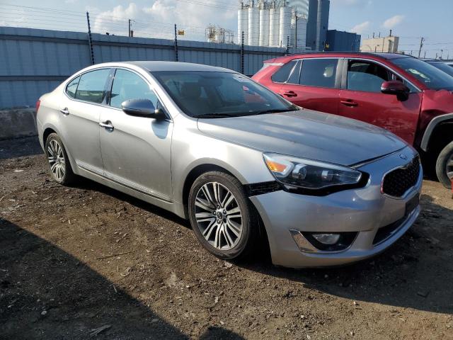 KNALN4D78E5145565 - 2014 KIA CADENZA PREMIUM SILVER photo 4