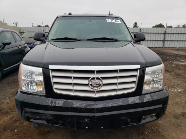 3GYFK66N65G232755 - 2005 CADILLAC ESCALADE ESV BLACK photo 5