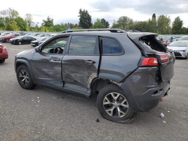 1C4PJMBS3FW522032 - 2015 JEEP CHEROKEE TRAILHAWK GRAY photo 2