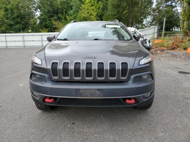 1C4PJMBS3FW522032 - 2015 JEEP CHEROKEE TRAILHAWK GRAY photo 5