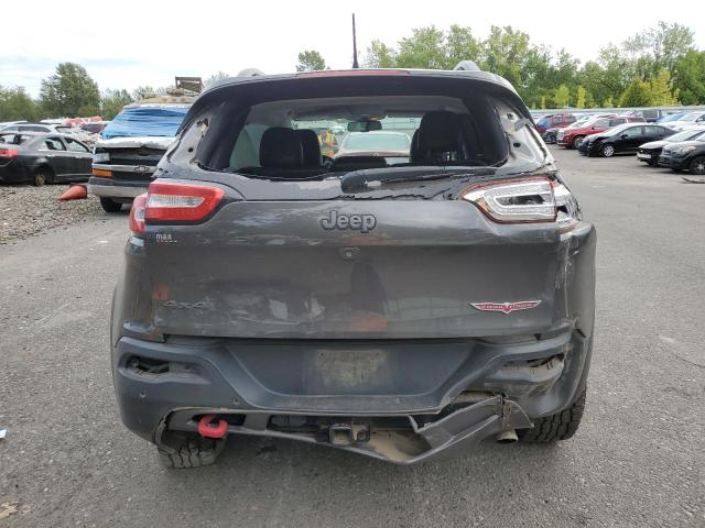 1C4PJMBS3FW522032 - 2015 JEEP CHEROKEE TRAILHAWK GRAY photo 6