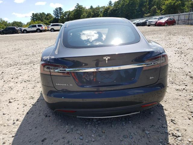 5YJSA1E22FF112492 - 2015 TESLA MODEL S GRAY photo 6