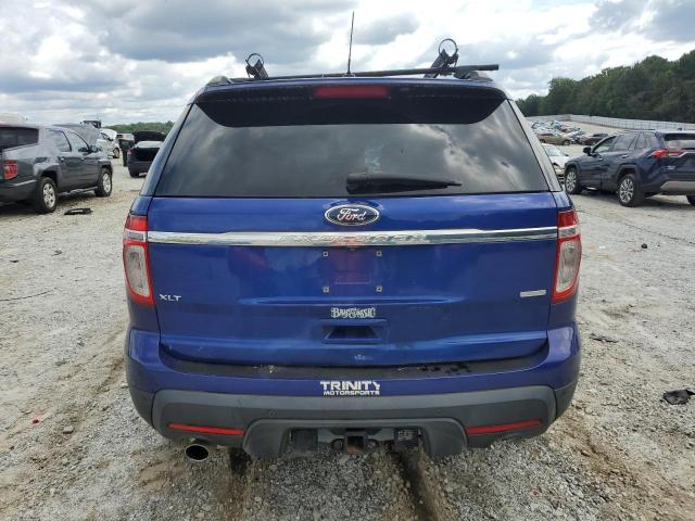 1FM5K8D88DGA49924 - 2013 FORD EXPLORER XLT ლურჯი ფოტო 6