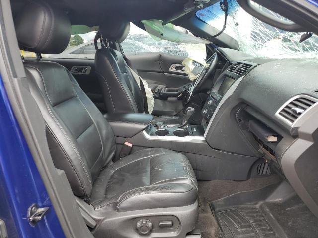 1FM5K8D88DGA49924 - 2013 FORD EXPLORER XLT ლურჯი ფოტო 7