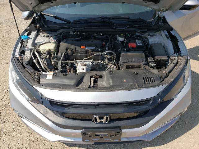 2HGFC2F54KH037925 - 2019 HONDA CIVIC LX SILVER photo 11