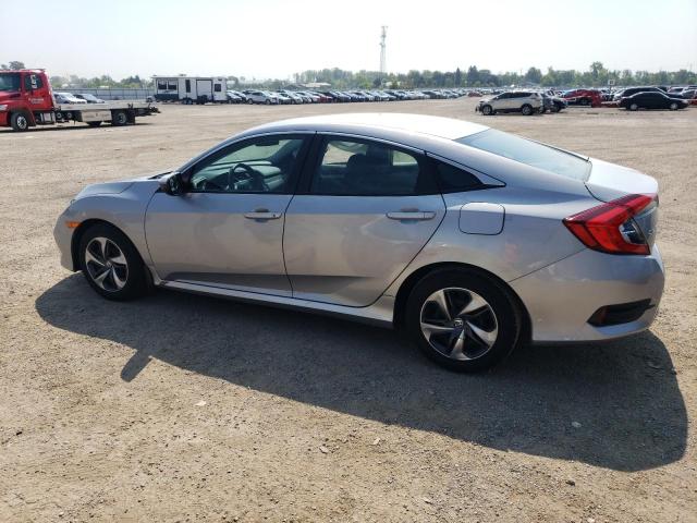 2HGFC2F54KH037925 - 2019 HONDA CIVIC LX SILVER photo 2
