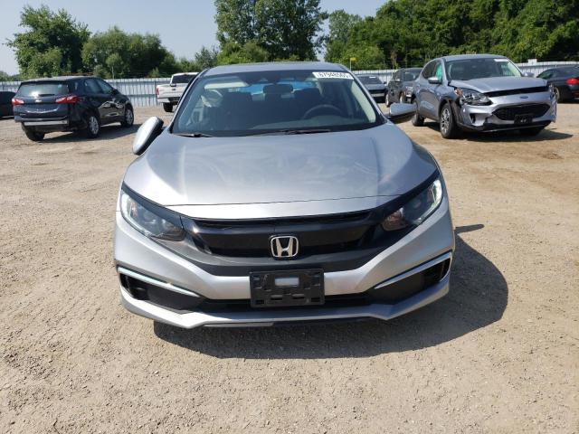 2HGFC2F54KH037925 - 2019 HONDA CIVIC LX SILVER photo 5