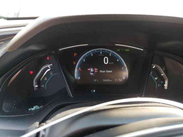 2HGFC2F54KH037925 - 2019 HONDA CIVIC LX SILVER photo 9