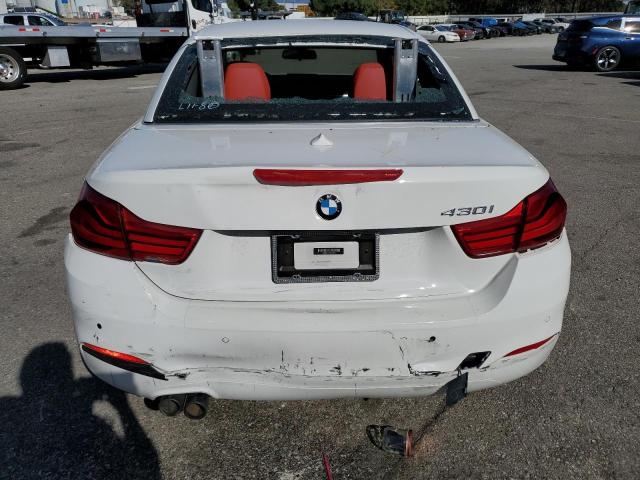 WBA4Z1C55KEE51922 - 2019 BMW 430I WHITE photo 6