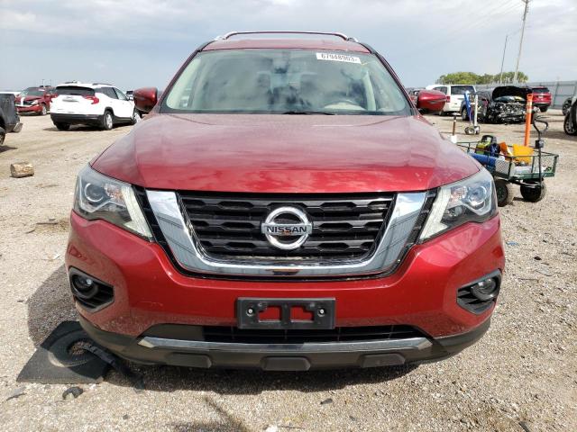 5N1DR2MM8JC638721 - 2018 NISSAN PATHFINDER S RED photo 5