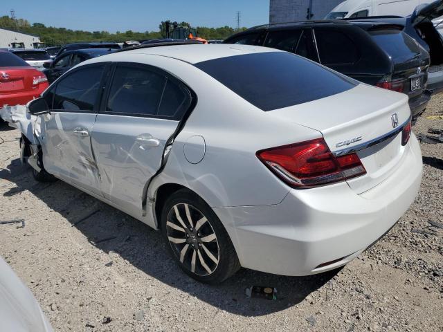 19XFB2F98FE026786 - 2015 HONDA CIVIC EXL თეთრი ფოტო 2