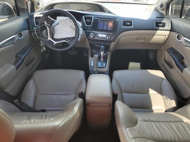 19XFB2F98FE026786 - 2015 HONDA CIVIC EXL თეთრი ფოტო 8
