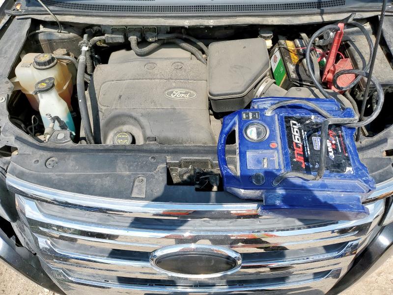 2FMDK3JC1DBE38290 - 2013 FORD EDGE SEL BLACK photo 12