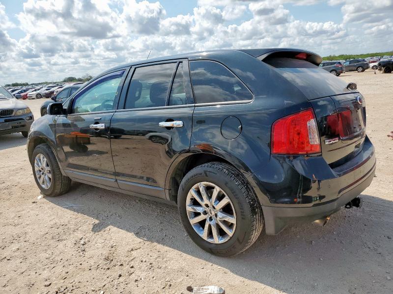 2FMDK3JC1DBE38290 - 2013 FORD EDGE SEL BLACK photo 2