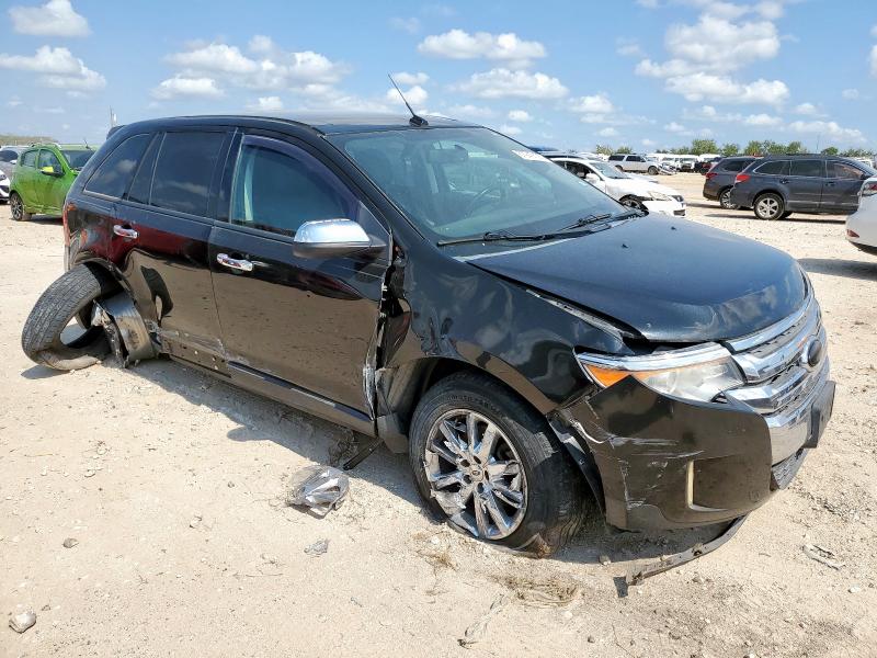 2FMDK3JC1DBE38290 - 2013 FORD EDGE SEL BLACK photo 4