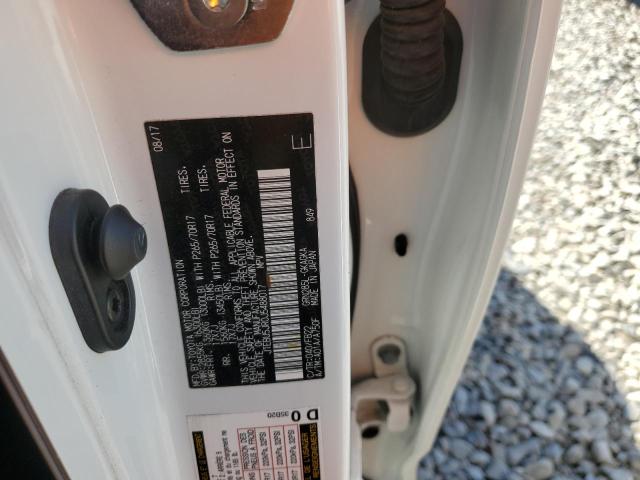 JTEBU5JR0J5488017 - 2018 TOYOTA 4RUNNER SR5/SR5 PREMIUM 白色 照片 12