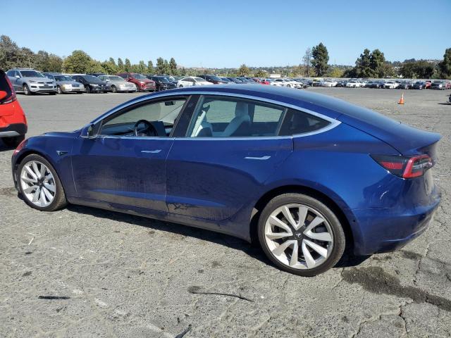 5YJ3E1EB9JF097684 - 2018 TESLA MODEL 3 蓝色 照片 2