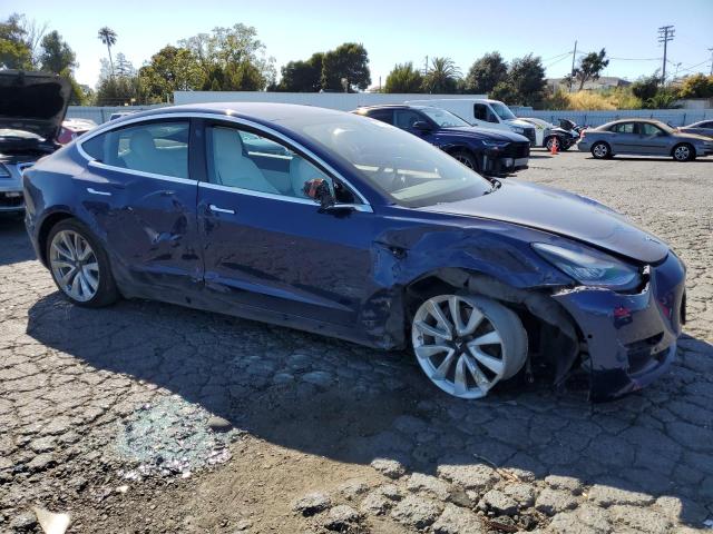 5YJ3E1EB9JF097684 - 2018 TESLA MODEL 3 蓝色 照片 4