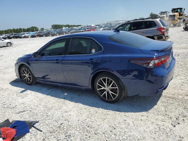 4T1G11AK2PU147825 - 2023 TOYOTA CAMRY SE NIGHT SHADE BLUE photo 2