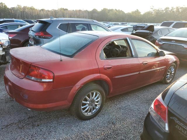 1C3AL56U01N525328 - 2001 CHRYSLER SEBRING LXI RED photo 3