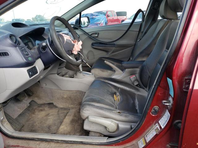 JHMZE2H76AS029271 - 2010 HONDA INSIGHT EX RED photo 7