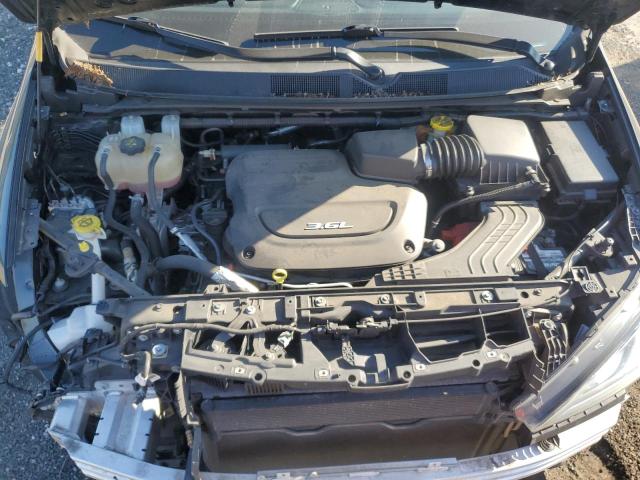 2C4RC1BG1HR512866 - 2017 CHRYSLER PACIFICA TOURING L შავი ფოტო 12