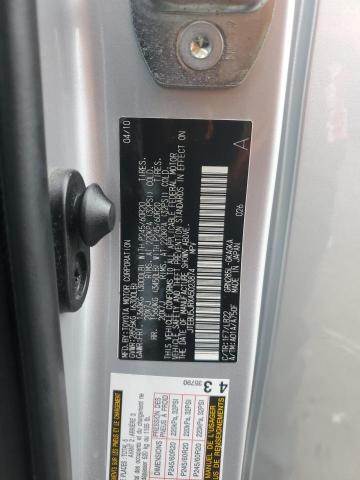 JTEBU5JRXA5023874 - 2010 TOYOTA 4RUNNER SR5 ვერცხლისფერი ფოტო 13