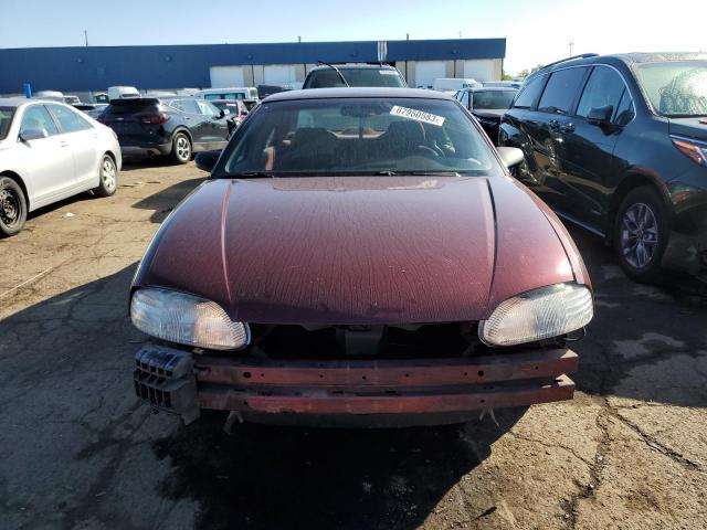 2G1WL52M9V9327615 - 1997 CHEVROLET LUMINA BASE BURGUNDY photo 5