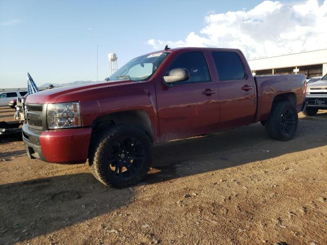 2GCEK13Y971564574 - 2007 CHEVROLET SILVERADO K1500 CREW CAB BURGUNDY photo 1