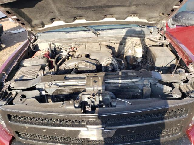 2GCEK13Y971564574 - 2007 CHEVROLET SILVERADO K1500 CREW CAB BURGUNDY photo 11