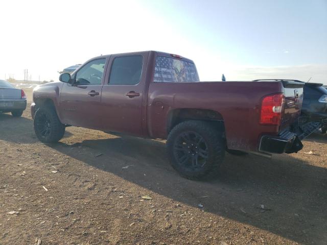 2GCEK13Y971564574 - 2007 CHEVROLET SILVERADO K1500 CREW CAB BURGUNDY photo 2