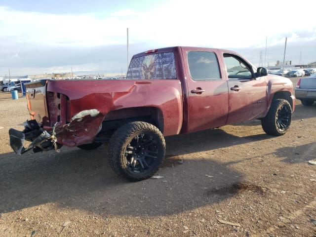 2GCEK13Y971564574 - 2007 CHEVROLET SILVERADO K1500 CREW CAB BURGUNDY photo 3