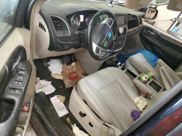 2A4RR8DG2BR609421 - 2011 CHRYSLER TOWN & COU TOURING L BLUE photo 8