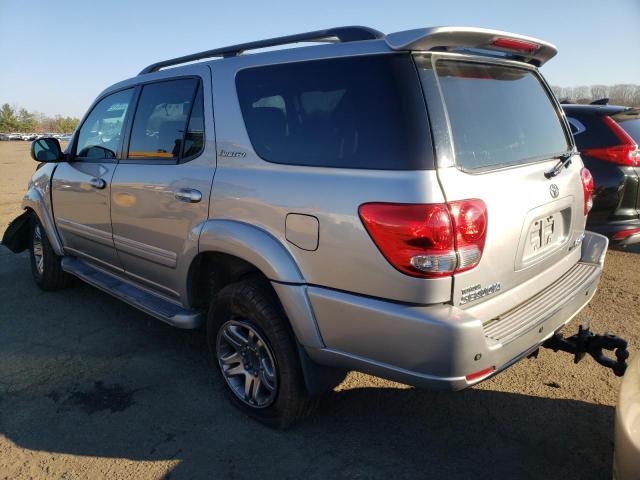 5TDBT48A67S288621 - 2007 TOYOTA SEQUOIA LIMITED GRAY photo 2
