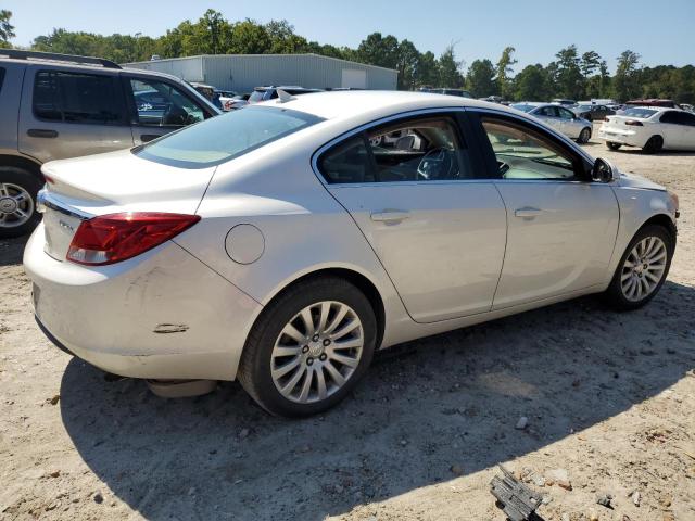 2G4GR5EK0C9109947 - 2012 BUICK REGAL WHITE photo 3