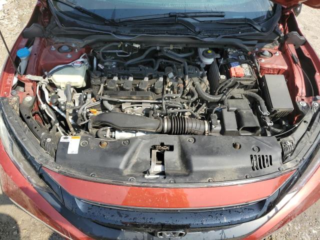 2HGFC1F3XMH706078 - 2021 HONDA CIVIC EX ORANGE photo 11