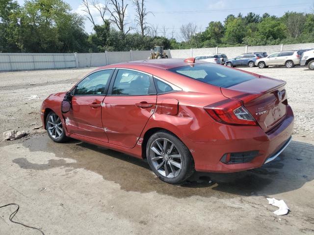 2HGFC1F3XMH706078 - 2021 HONDA CIVIC EX ORANGE photo 2