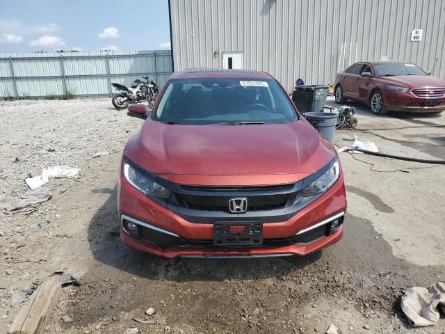 2HGFC1F3XMH706078 - 2021 HONDA CIVIC EX ORANGE photo 5