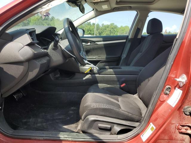 2HGFC1F3XMH706078 - 2021 HONDA CIVIC EX ORANGE photo 7