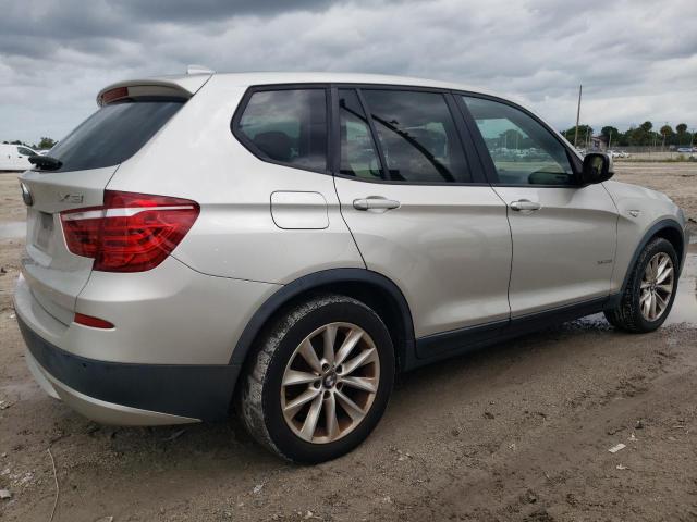 5UXWX9C53D0A11101 - 2013 BMW X3 XDRIVE28I SILVER photo 3