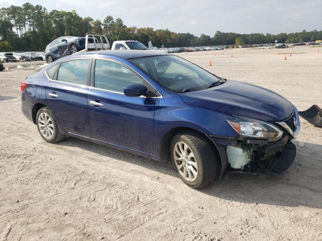 3N1AB7AP1JL656539 - 2018 NISSAN SENTRA S BLUE photo 4