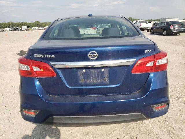 3N1AB7AP1JL656539 - 2018 NISSAN SENTRA S BLUE photo 6