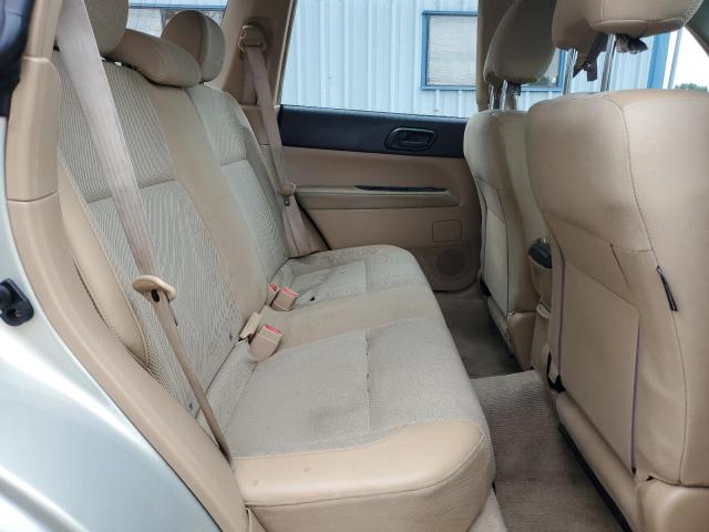 JF1SG63665H736480 - 2005 SUBARU FORESTER 2.5X BEIGE photo 11