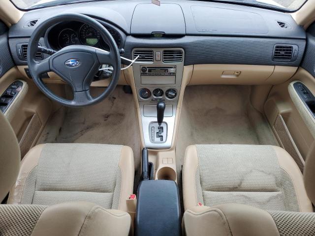 JF1SG63665H736480 - 2005 SUBARU FORESTER 2.5X BEIGE photo 8