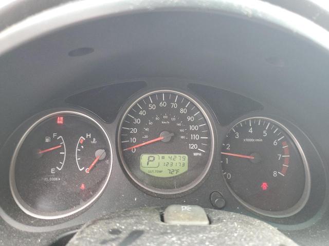 JF1SG63665H736480 - 2005 SUBARU FORESTER 2.5X BEIGE photo 9